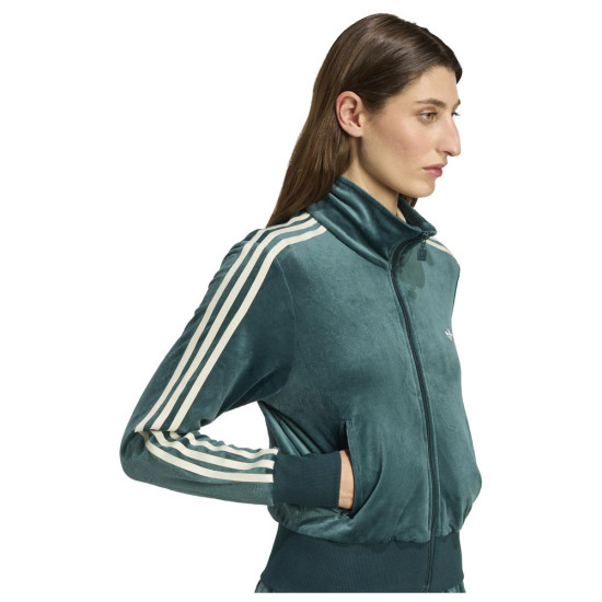 Adidas Γυναικεία ζακέτα x Liberty London Debossed Velvet Firebird Track Top